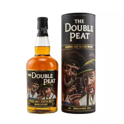 The Double Peat Blended Malt Whisky 0.7l 